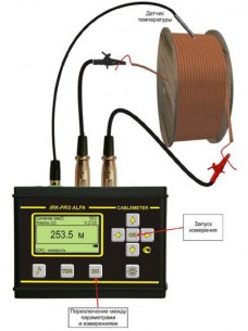 Связьприбор CableMeter — прибор для измерения длины кабеля