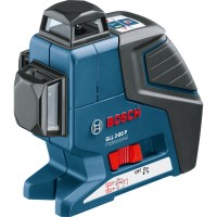 Лазерный уровень Bosch GLL 3-80P + BM1+ LR2 + L-BOXX