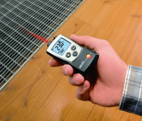 Термометр инфракрасный testo 810. Пирометр testo 810. Прибор для измерения тепла в батареях. Testo портативный термометр. Прибор для замера температуры поверхности и воздуха.