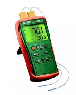 Термометр двойного ввода Extech EA10 EasyView на 1360°С с регистрацией данных