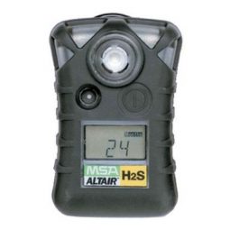 ALTAIR H2S cигнализатор, пороги тревог: 7 ppm и 14 ppm (равно 10 и 20 мг/м3)